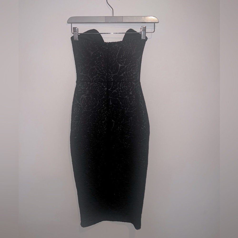 Strapless tube dress